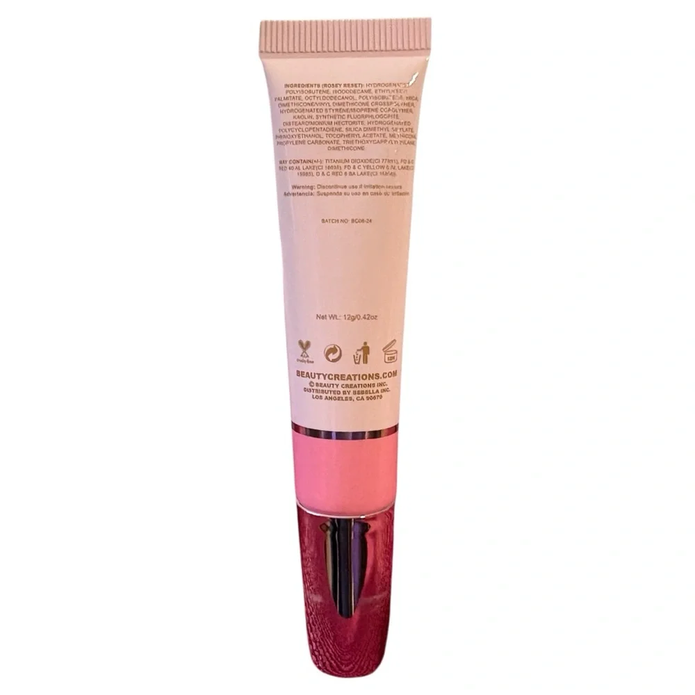 Beauty Creations Flawless Stay Liquid Blush Cheeked Up Wand in Rosey Reset NIB